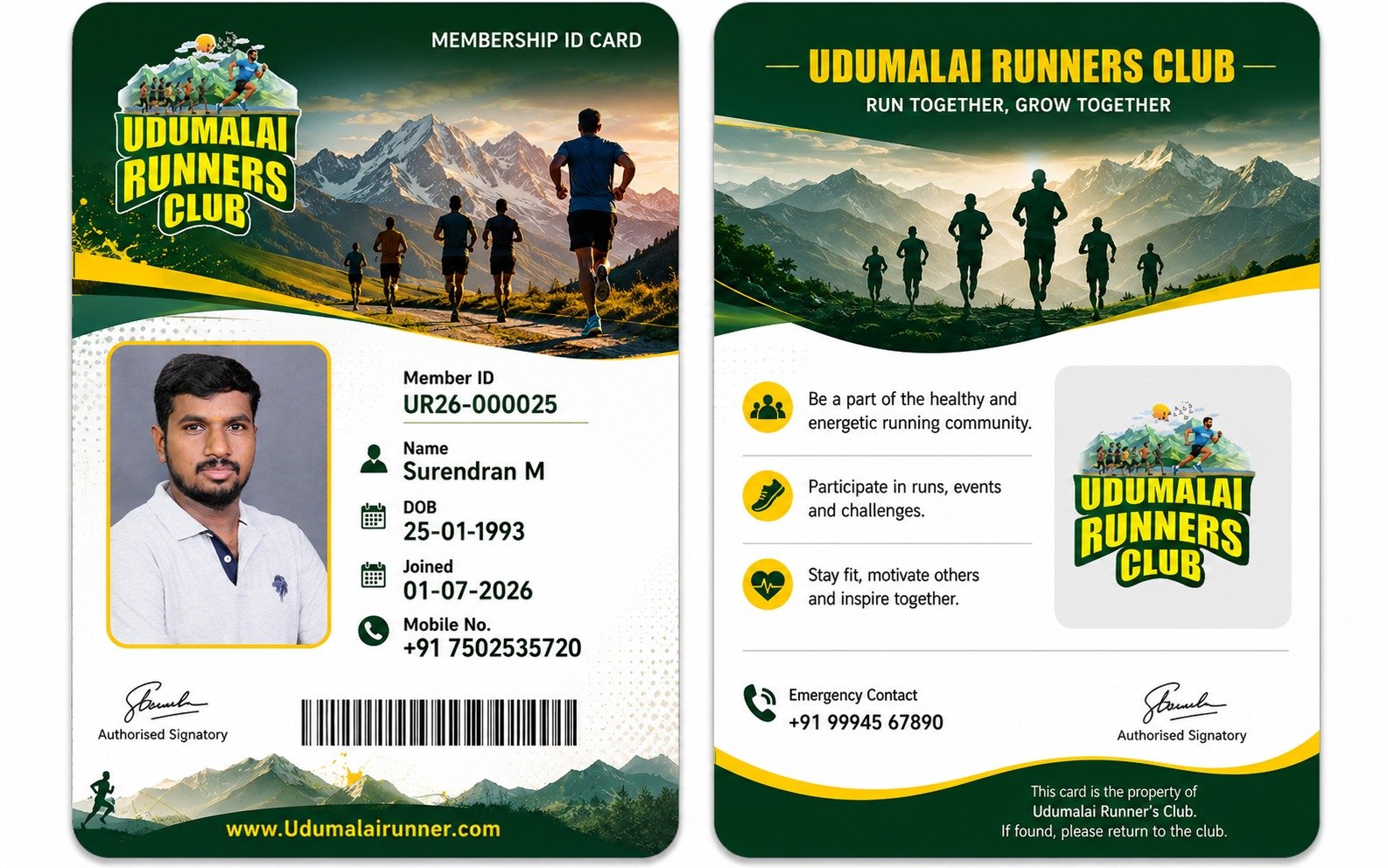 Trail Marathon - Amaravathy Dam